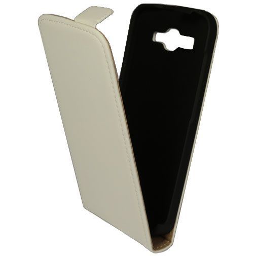 Mobiparts Premium Flip Case White Huawei Ascend Y540 Dual Sim