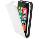 Mobiparts Premium Flip Case White Nokia Lumia 530