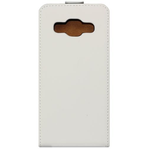 Mobiparts Premium Flip Case White Samsung Galaxy A3