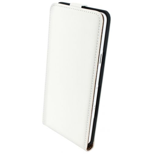 Mobiparts Premium Flip Case White Samsung Galaxy A7