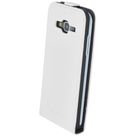 Mobiparts Premium Flip Case White Samsung Galaxy J3 (2016)