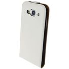 Mobiparts Premium Flip Case White Samsung Galaxy J5