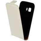 Mobiparts Premium Flip Case White Samsung Galaxy Young 2