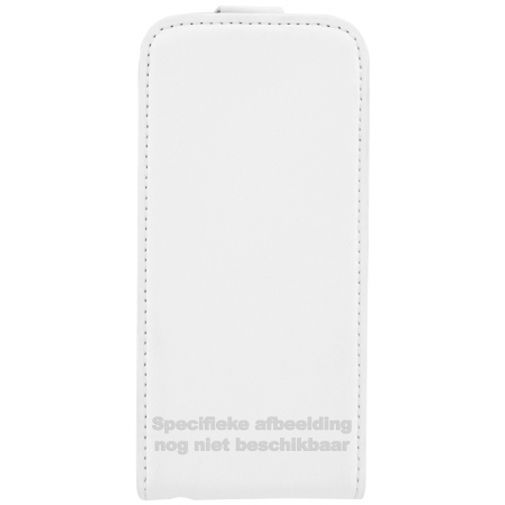 Mobiparts Premium Flip Case White Sony Xperia E4