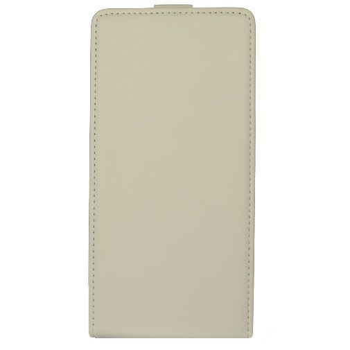 Mobiparts Premium Flip Case White Sony Xperia M4 Aqua