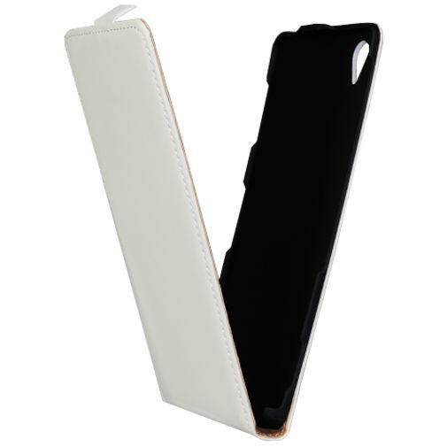 Mobiparts Premium Flip Case White Sony Xperia Z3