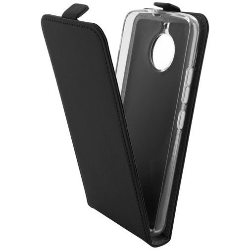 Mobiparts Premium Flip TPU Case Black Motorola Moto E4