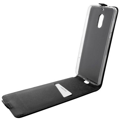 Mobiparts Premium Flip TPU Case Black Nokia 6