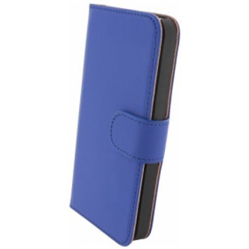 Mobiparts Premium Wallet Case Apple iPhone 5/5S/SE Blue