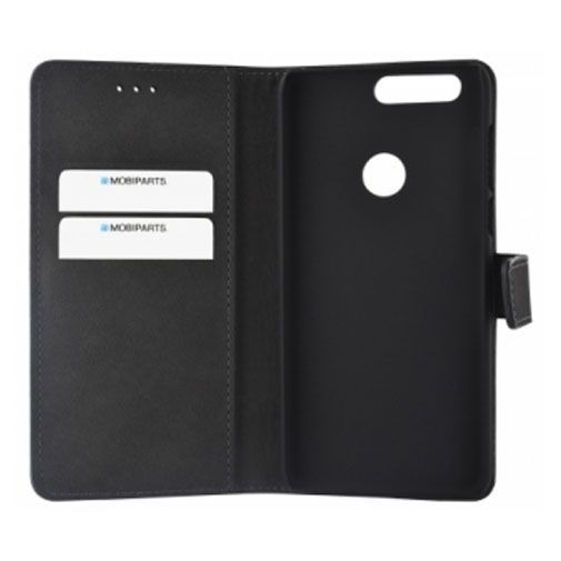 Mobiparts Premium Wallet Case Black Honor 8