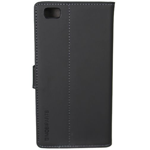 Mobiparts Premium Wallet Case Black Huawei P8 Lite