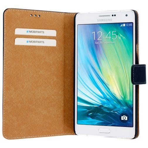Mobiparts Premium Wallet Case Black Samsung Galaxy A7