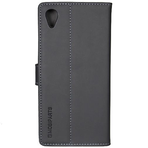 Mobiparts Premium Wallet Case Black Sony Xperia X