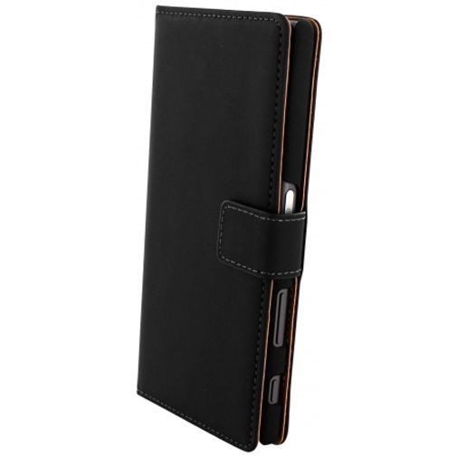 Mobiparts Premium Wallet Case Black Sony Xperia Z5