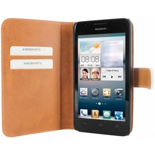 Mobiparts Premium Wallet Case Huawei Ascend G510 White
