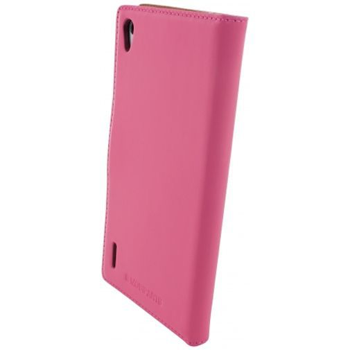 Mobiparts Premium Wallet Case Huawei Ascend P7 Pink