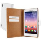 Mobiparts Premium Wallet Case Huawei Ascend P7 White
