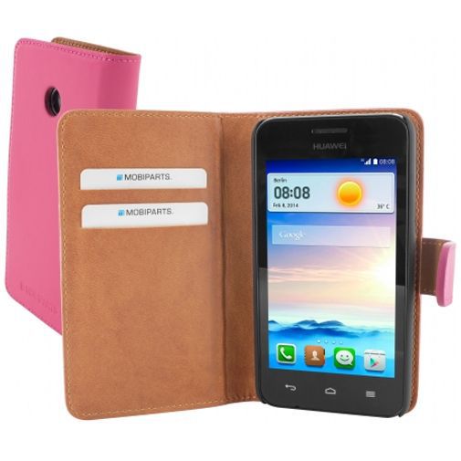 Mobiparts Premium Wallet Case Huawei Ascend Y330 Pink