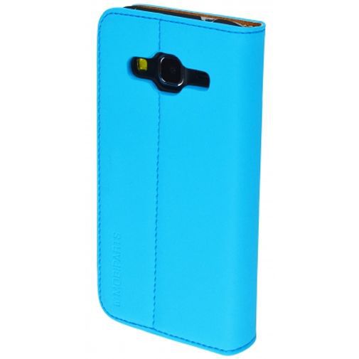 Mobiparts Premium Wallet Case Light Blue Samsung Galaxy Core Prime (VE)