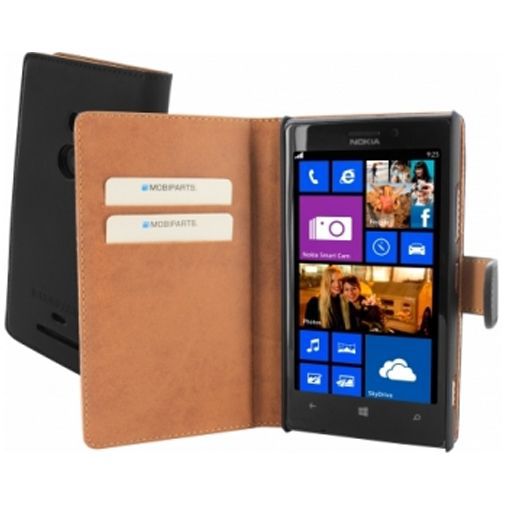 Mobiparts Premium Wallet Case Nokia Lumia 925 Black
