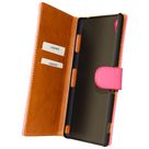 Mobiparts Premium Wallet Case Pink Sony Xperia Z3