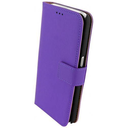 Mobiparts Premium Wallet Case Purple Samsung Galaxy S6