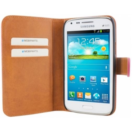 Mobiparts Premium Wallet Case Samsung Galaxy Core Pink