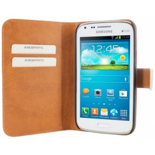Mobiparts Premium Wallet Case Samsung Galaxy Core White