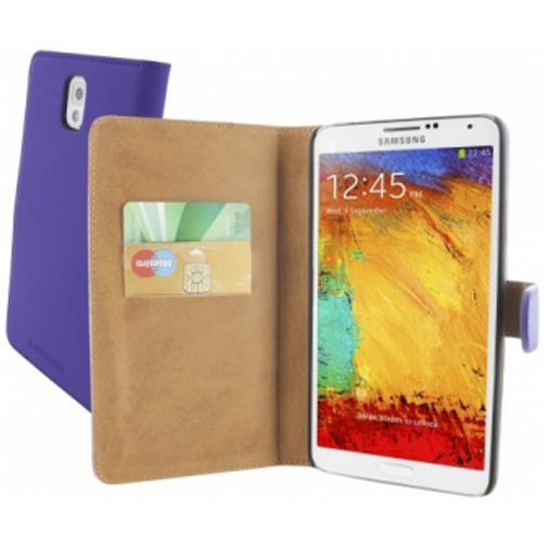 Mobiparts Premium Wallet Case Samsung Galaxy Note 3 Purple