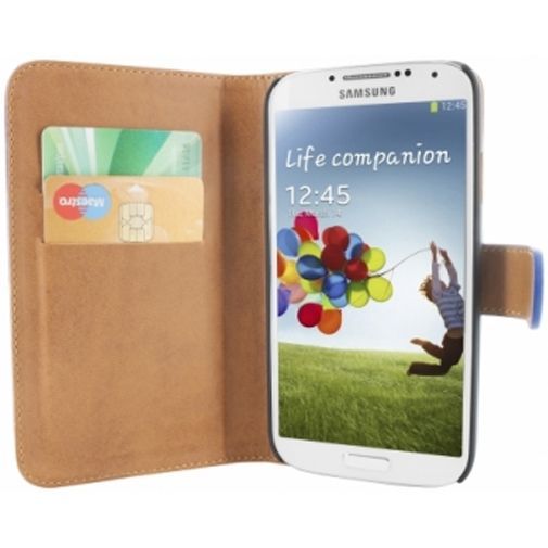 Mobiparts Premium Wallet Case Samsung Galaxy S4 Blue