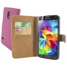 Mobiparts Premium Wallet Case Pink Samsung Galaxy S5/S5 Plus/S5 Neo