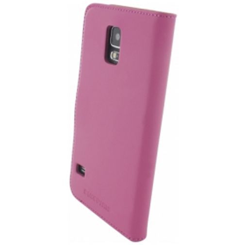 Mobiparts Premium Wallet Case Pink Samsung Galaxy S5/S5 Plus/S5 Neo