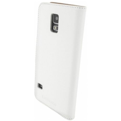 Mobiparts Premium Wallet Case White Samsung Galaxy S5/S5 Plus/S5 Neo