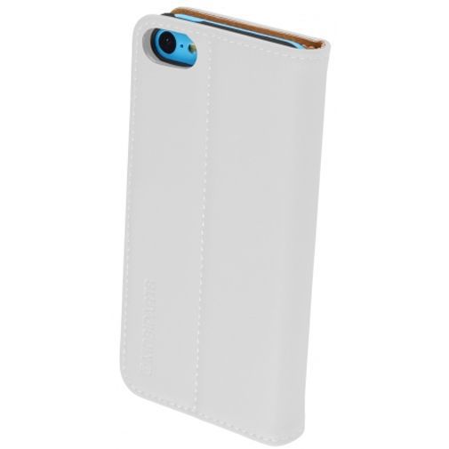 Mobiparts Premium Wallet Case White Apple iPhone 5C