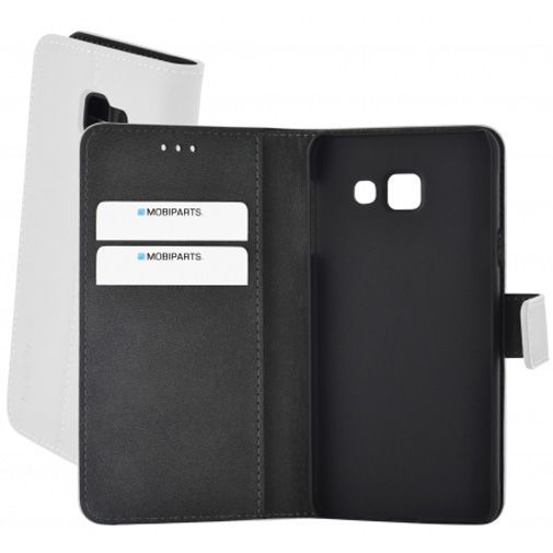 Mobiparts Premium Wallet Case White Samsung Galaxy A3 (2016)