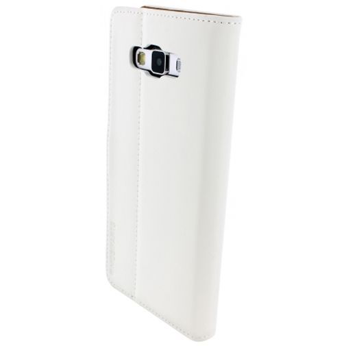 Mobiparts Premium Wallet Case White Samsung Galaxy A7