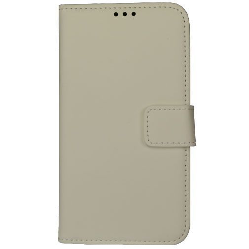 Mobiparts Premium Wallet Case White Samsung Galaxy Core Prime (VE)