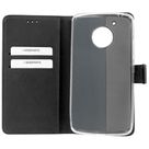 Mobiparts Premium Wallet TPU Case Black Motorola Moto G5