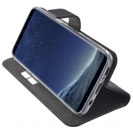 Mobiparts Premium Wallet TPU Case Black Samsung Galaxy S8