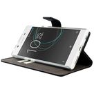 Mobiparts Premium Wallet TPU Case Black Sony Xperia L1