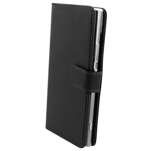 Mobiparts Premium Wallet TPU Case Black Sony Xperia XA1