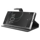 Mobiparts Premium Wallet TPU Case Black Sony Xperia XA1
