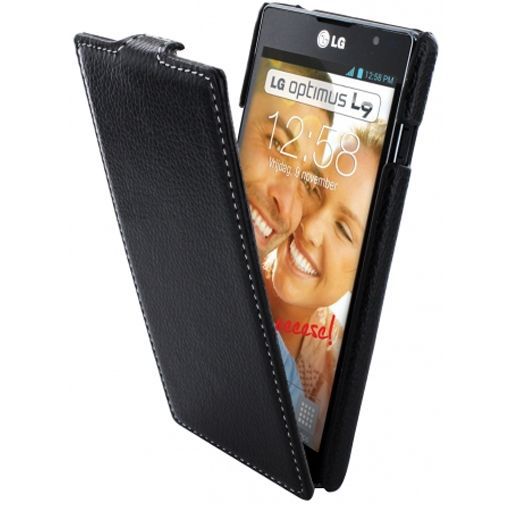 Mobiparts PU Flip Case LG Optimus L9 P760 Black
