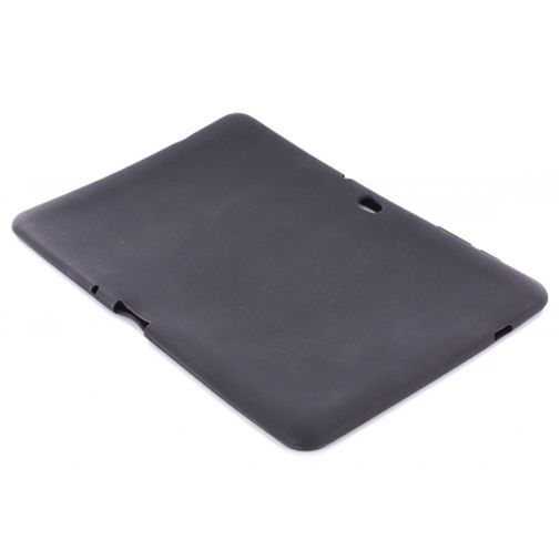 Mobiparts Siliconen Case Black Samsung Galaxy Tab 10.1