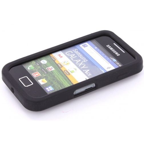 Mobiparts Siliconen Case Samsung Galaxy Ace Black