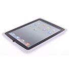 Mobiparts Siliconen Case Transparant/White Apple iPad 2/3