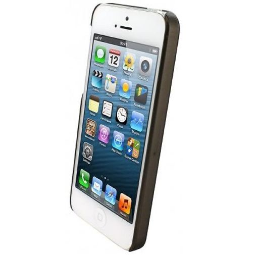 Mobiparts Slim Case Apple iPhone 5/5S Frosted Black