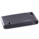 Mobiparts TPU Case Sony Xperia Go S-Shape Black