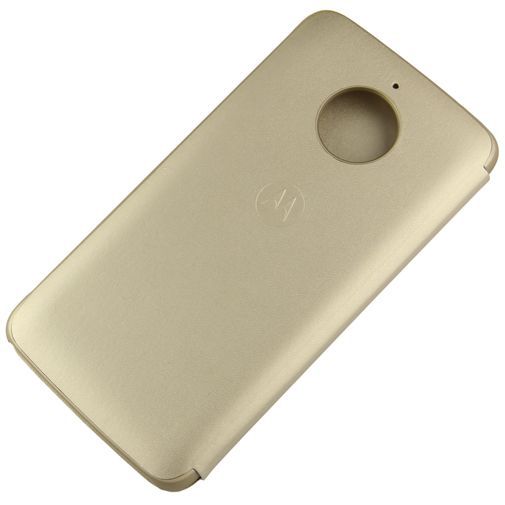 Motorola Flip Cover Gold Moto E4 Plus