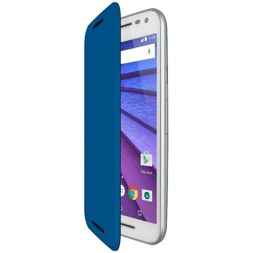Motorola Flip Shell Blue Moto G (3rd Gen)